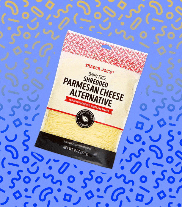 TJ’s Dairy Free Shredded Parm Cheese Alternative