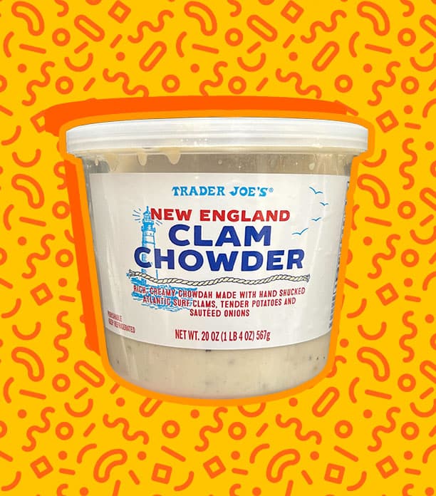trader joe's clam chowder review