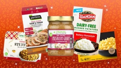 vegan thanksgiving shopping list